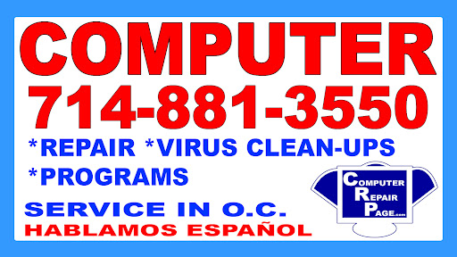 Computer Repair Page