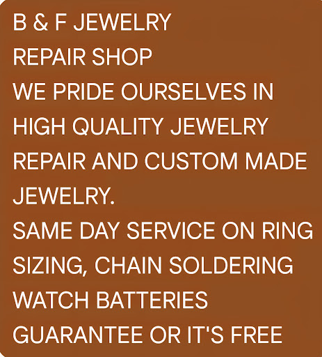 B & F Jewelry Repair Shop