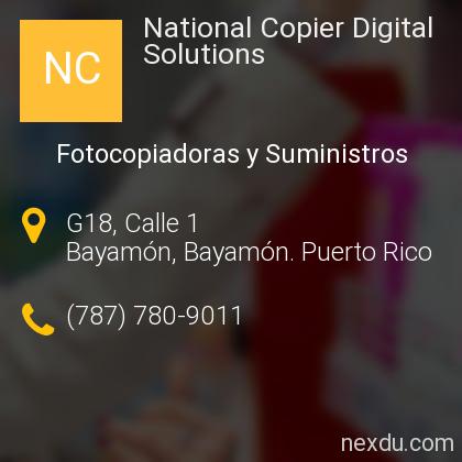 Soluciones Digitales National Copier: Copias e Impresión Profesional