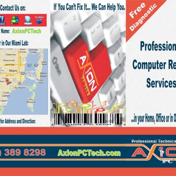 AxionPCTech Miami: Reparación de Computadoras y Soporte Técnico en Miami