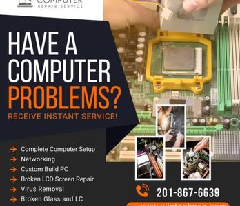 Reparación de Ordenadores Union City NJ: Rápida, Económica y 24/7