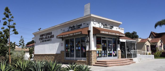 Tienda Pacific Coast Computers & Cellular: Ordenadores y Móviles en la Costa